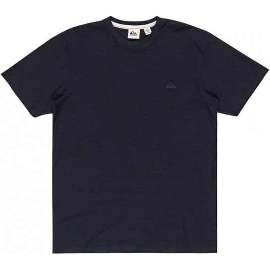 T-shirt Quiksilver Slub Roudneck - Azul Marinho