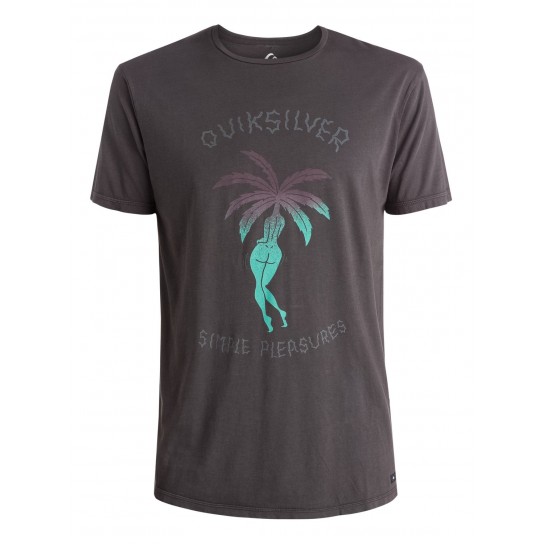 T-Shirt Quiksilver Island Pleasures - Preto