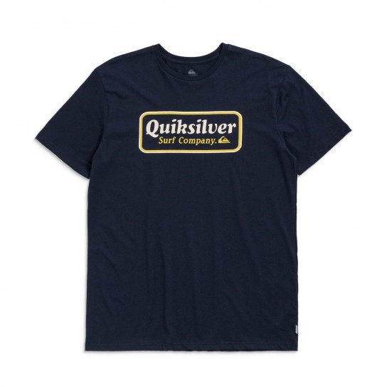 T-shirt Quiksilver Border - Azul