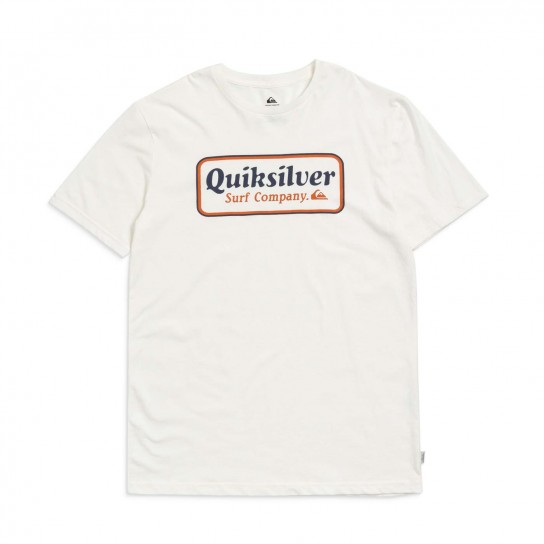 T-shirt Quiksilver Border - Branco