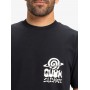 T-shirt Quiksilver Cosmic Vribrations - Preto