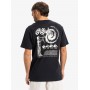 T-shirt Quiksilver Cosmic Vribrations - Preto