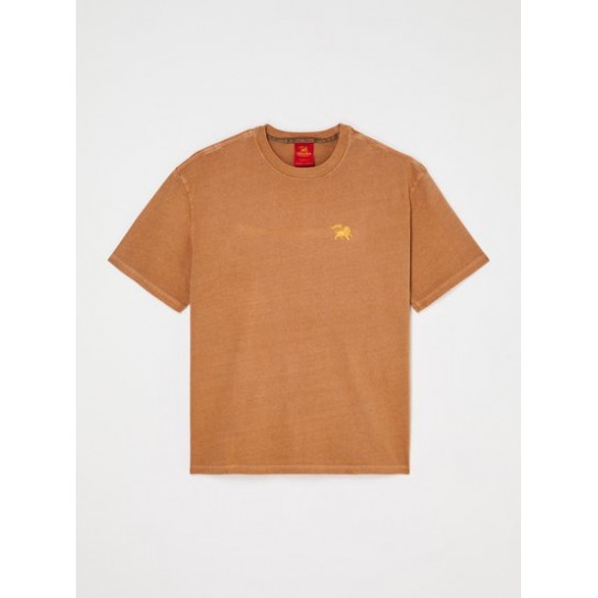 T-shirt Quiksilver Bob Marley Zion - Castanho