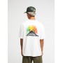 T-shirt Quiksilver Bob Marley Uprising - Branco