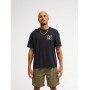 T-shirt Quiksilver Bob Marley Warhead - Preto