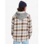 Camisa Quiksilver Hooded Surf - Castanho