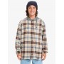 Camisa Quiksilver Hooded Surf - Castanho