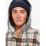 Camisa Quiksilver Hooded Surf - Castanho
