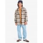 Camisa Quiksilver Hooded Surf - Castanho