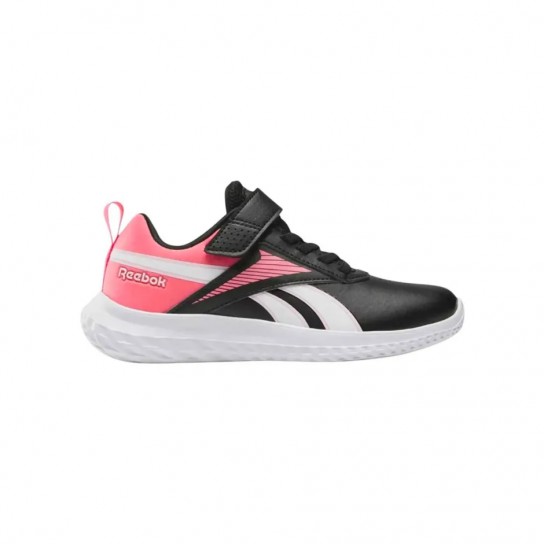 Reebok Rush Runner Syn Elastic - Preto/Rosa