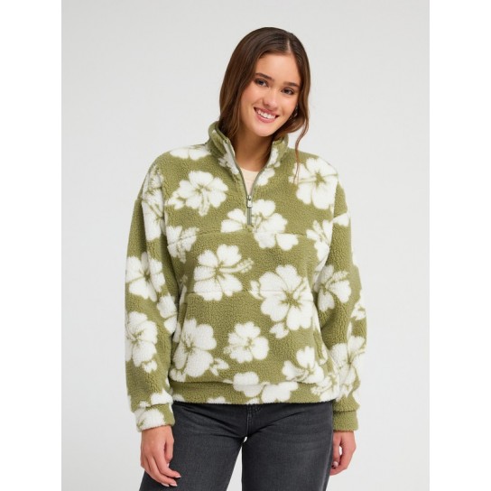 Sweat Roxy Jive Talking Bonded - Verde