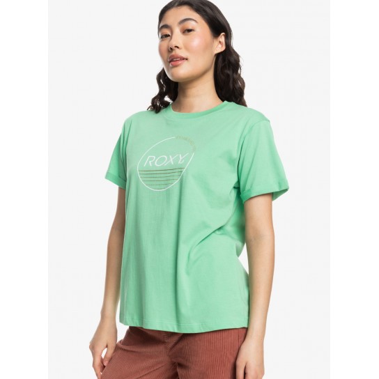 T-shirt Roxy Moon Ocean - Verde
