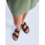 Sandália Roxy Mannae Buckle - Castanho
