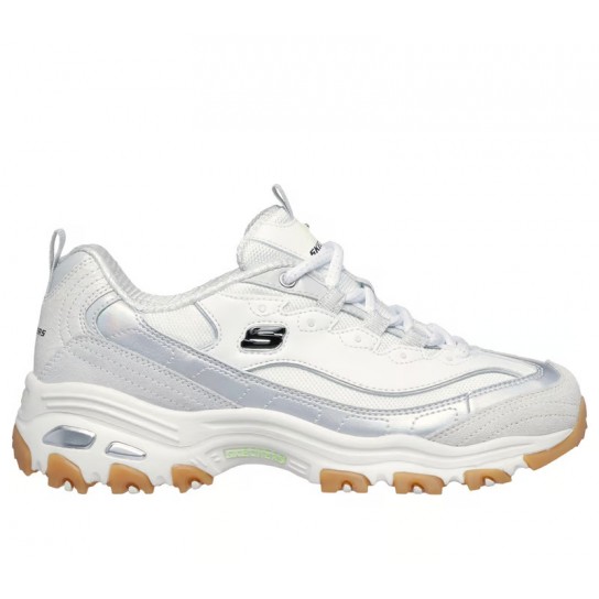 Skechers D'Lites Dazzling Shine - Branco