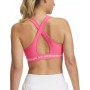 Soutien Under Armour Crossback Mid - Rosa