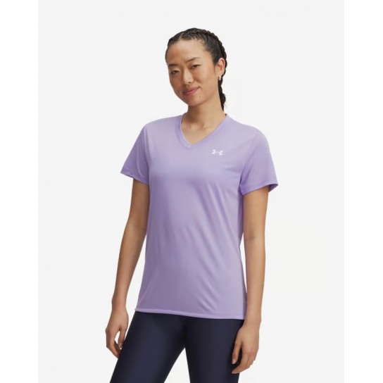 T-shirt Under Armour Tech V W - Lilás