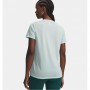 T-shirt Under Armour Tech V W - Verde Menta