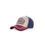 Boné Von Dutch - Camel/Azul/Vermelho